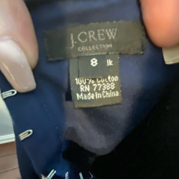 J Crew Strapless Silk Dress Size 8 - Picture 7 of 7